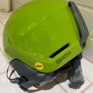 SMITH Kids Lime Green Ski Helmet